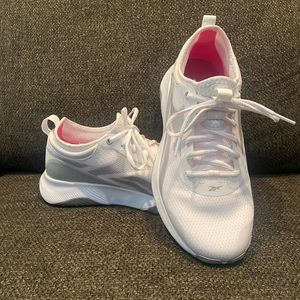 Reebok size 9 women’s dance/tennis shoes.